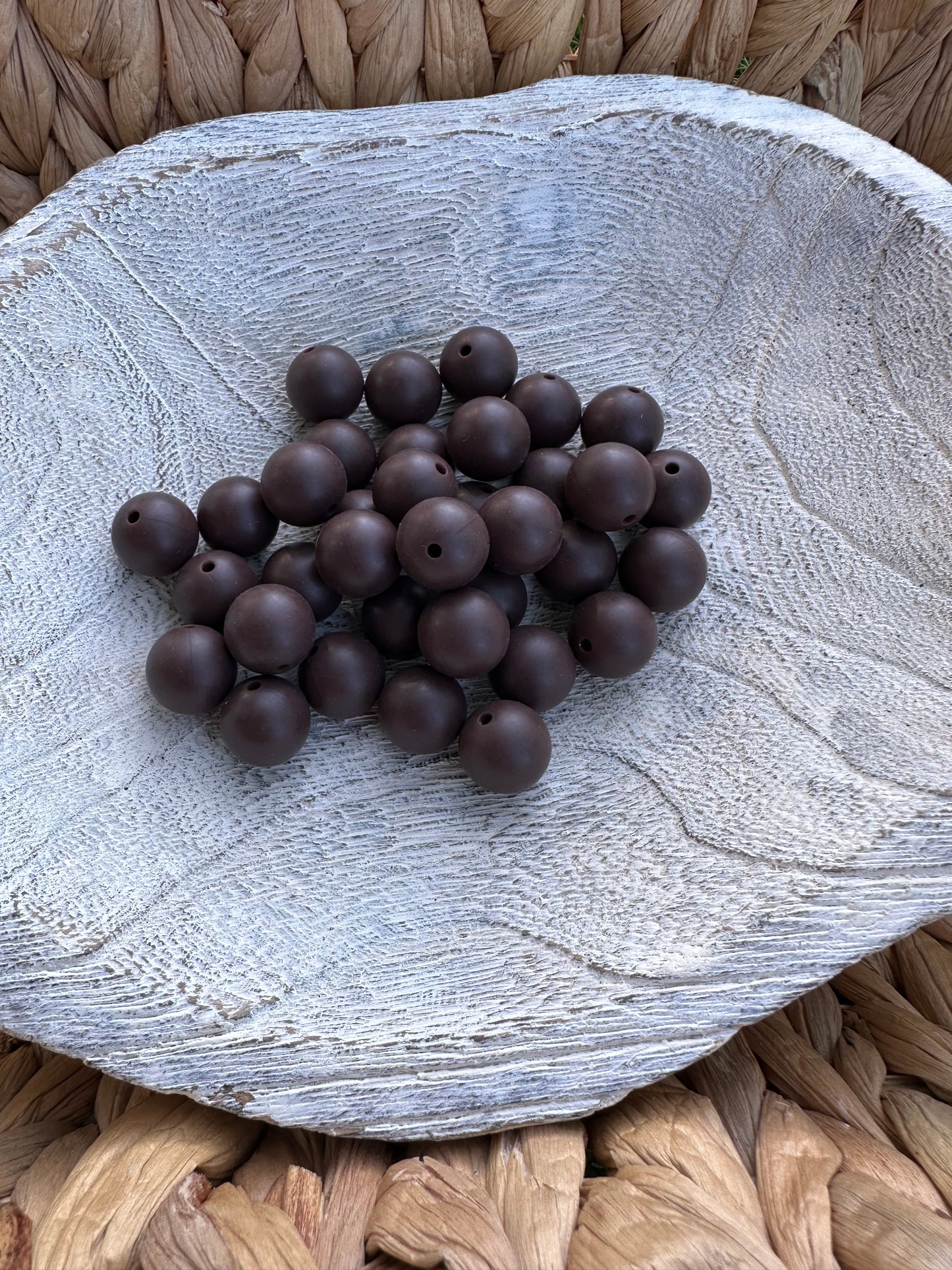 Coffee brown 15mm