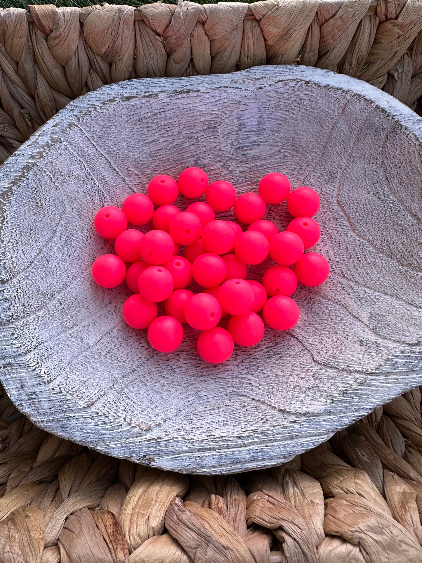 15mm Neon Pink