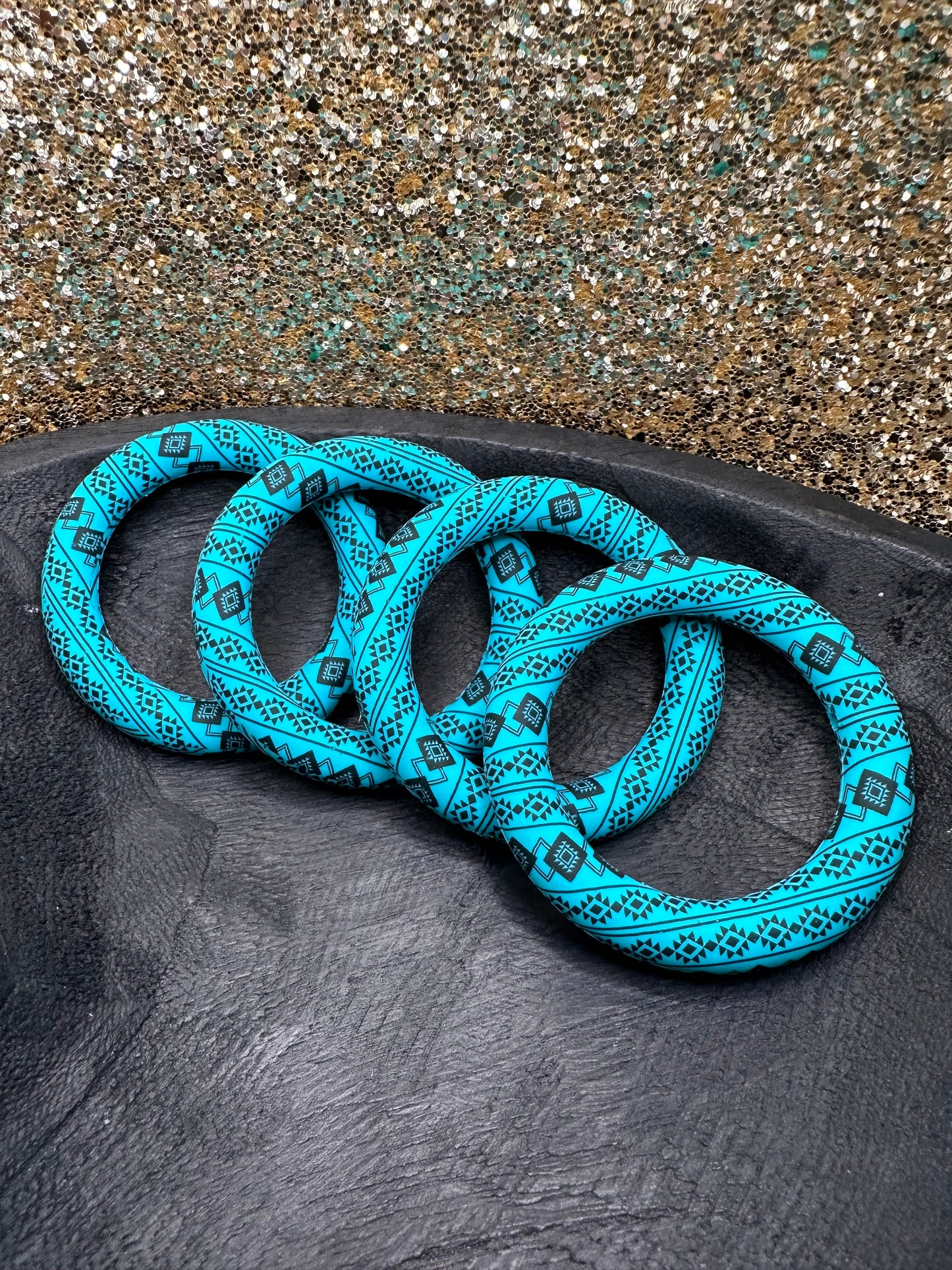 Turquoise Aztec Ring