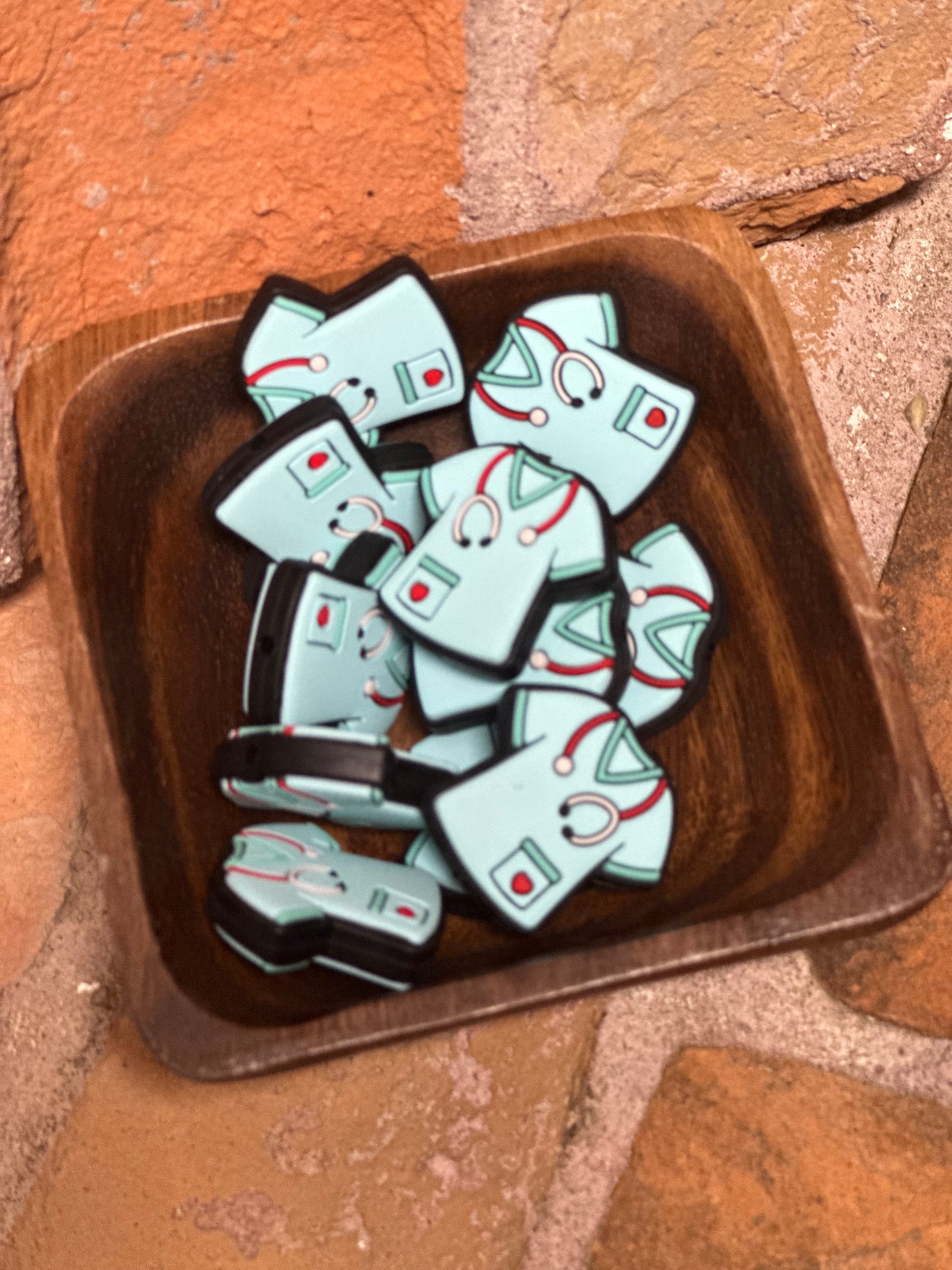 Mint Scrub Top