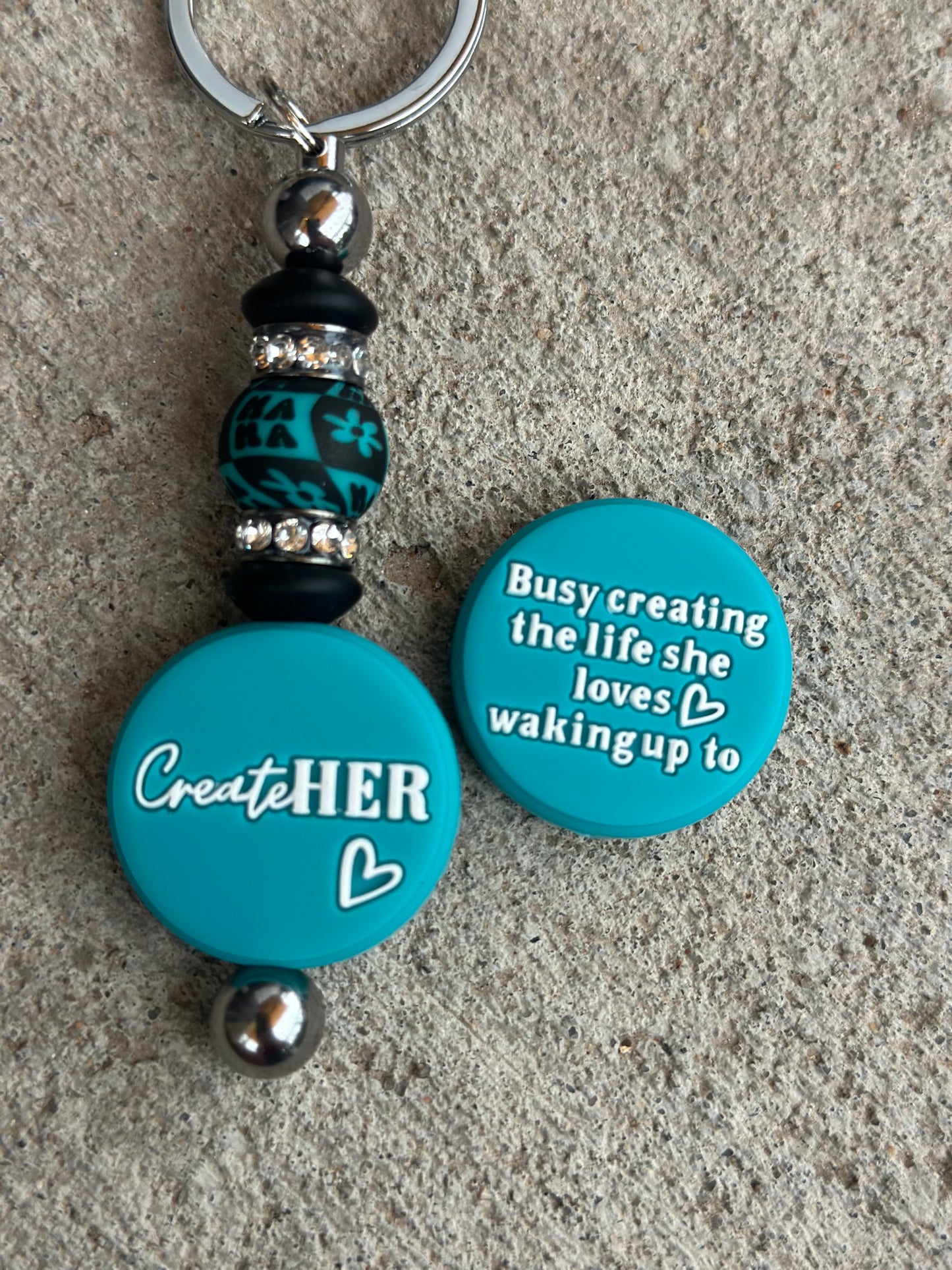 Checkered Mama Turquoise