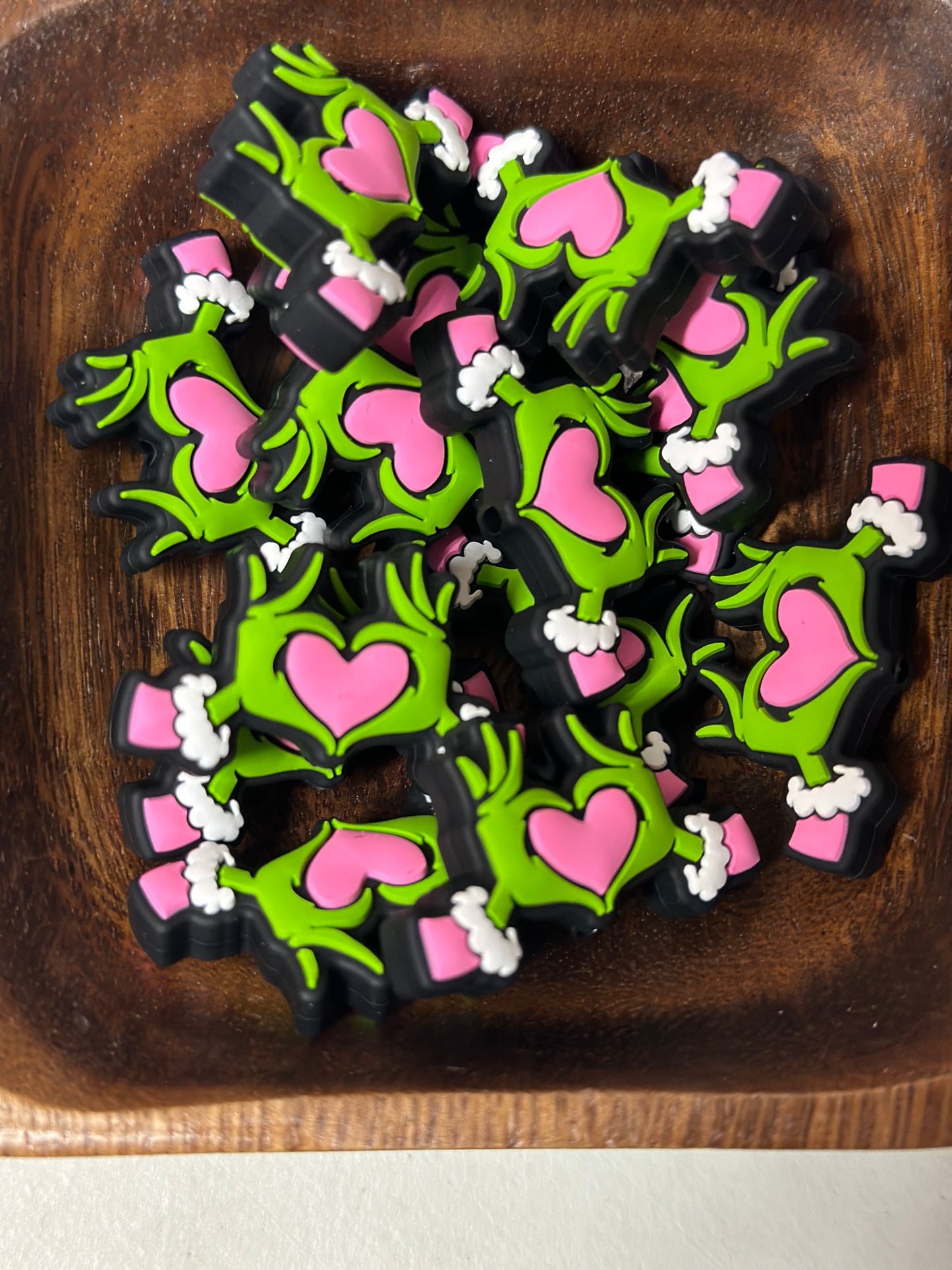 Green Guy Hands Pink