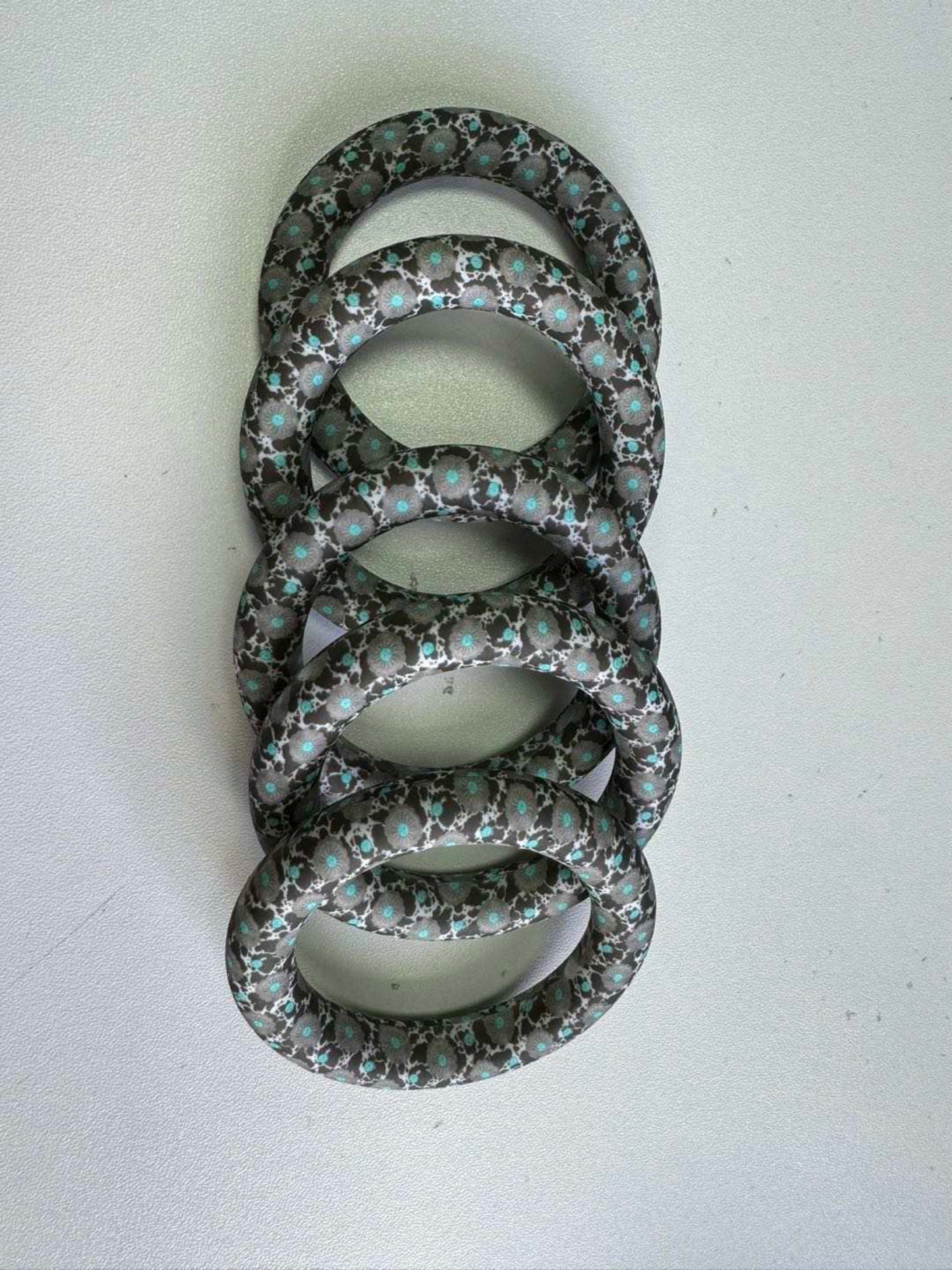 Squash Cow Print Ring