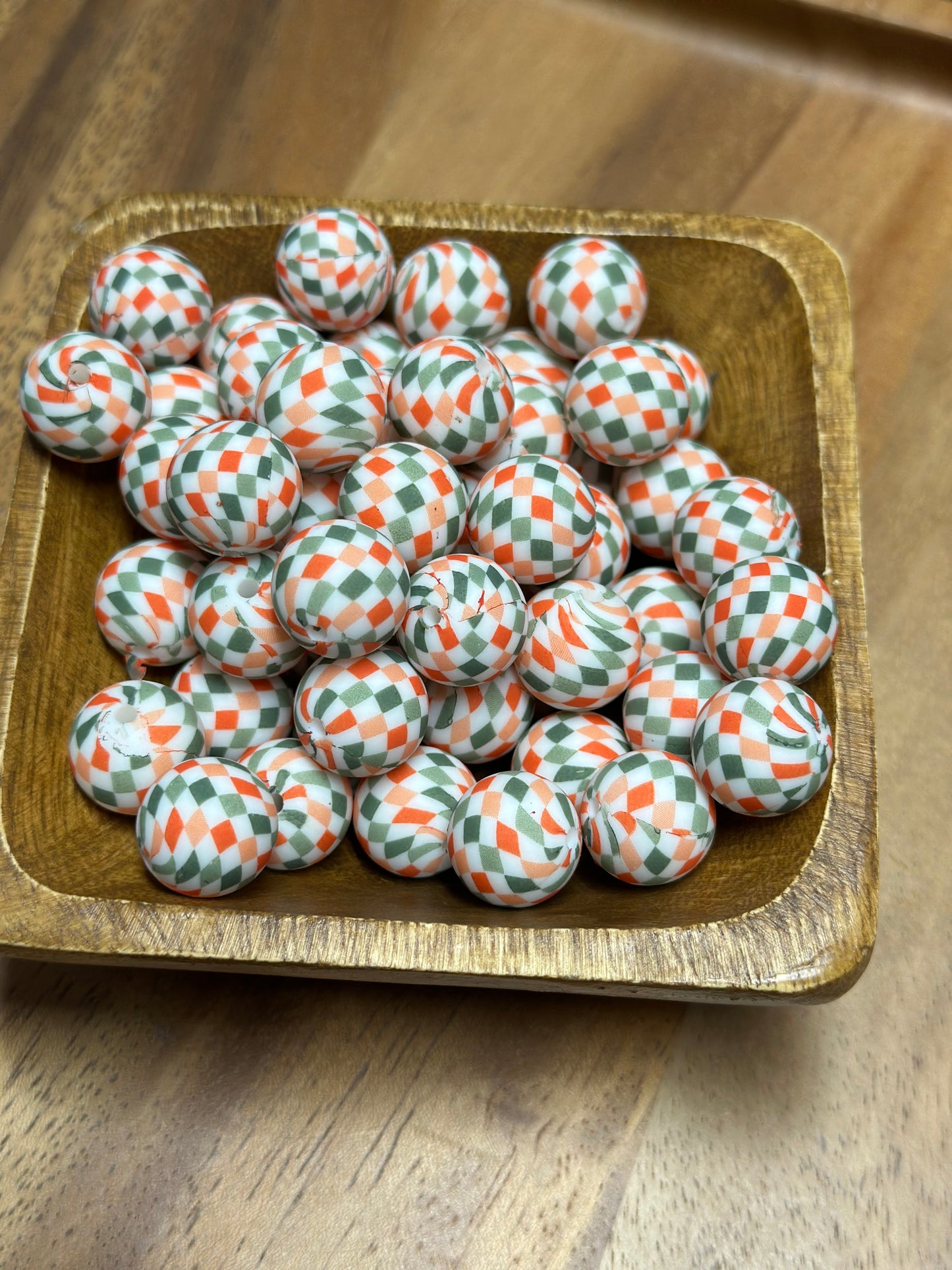 Vintage Christmas Checkered