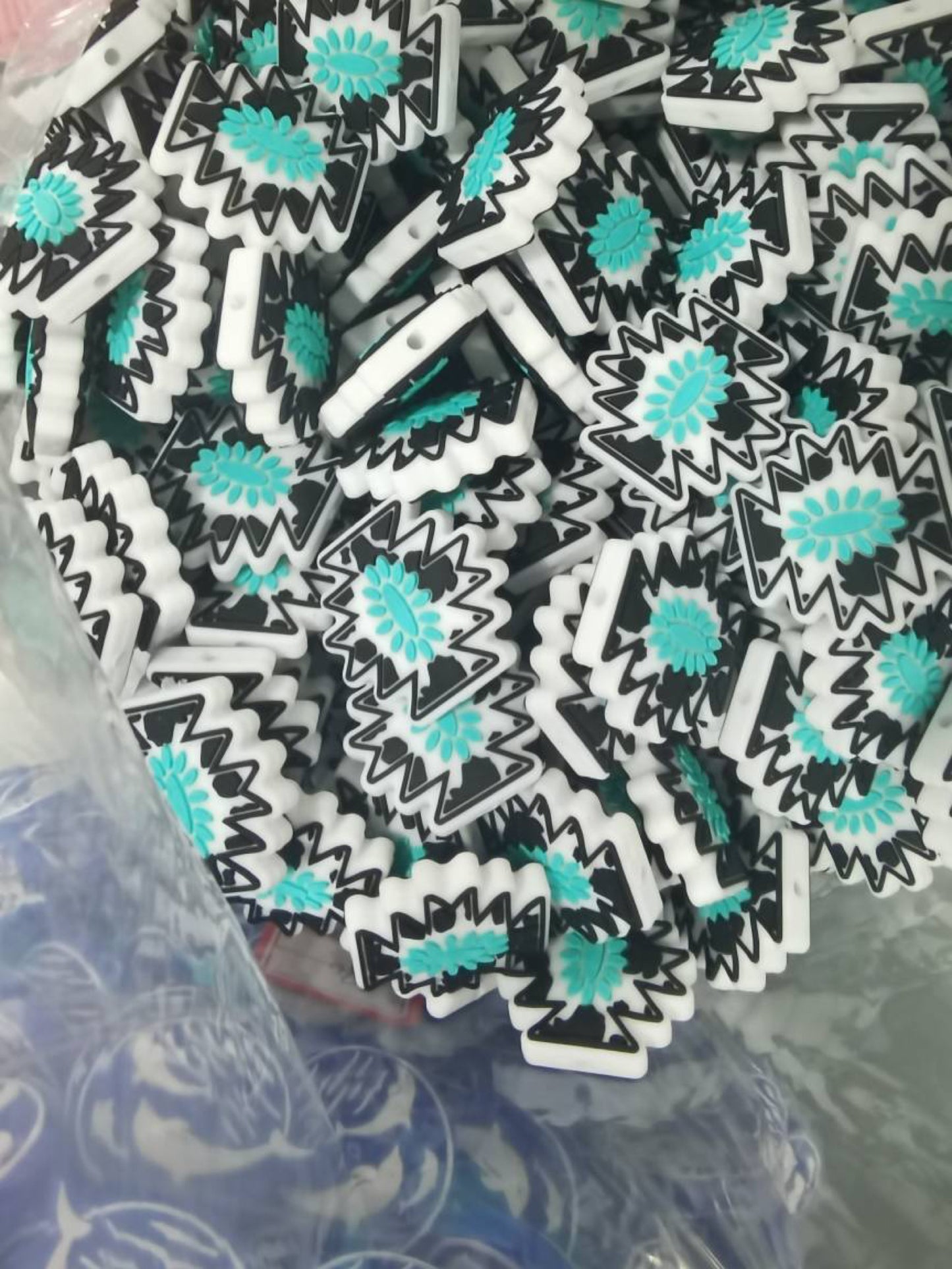 Cow Print Aztec