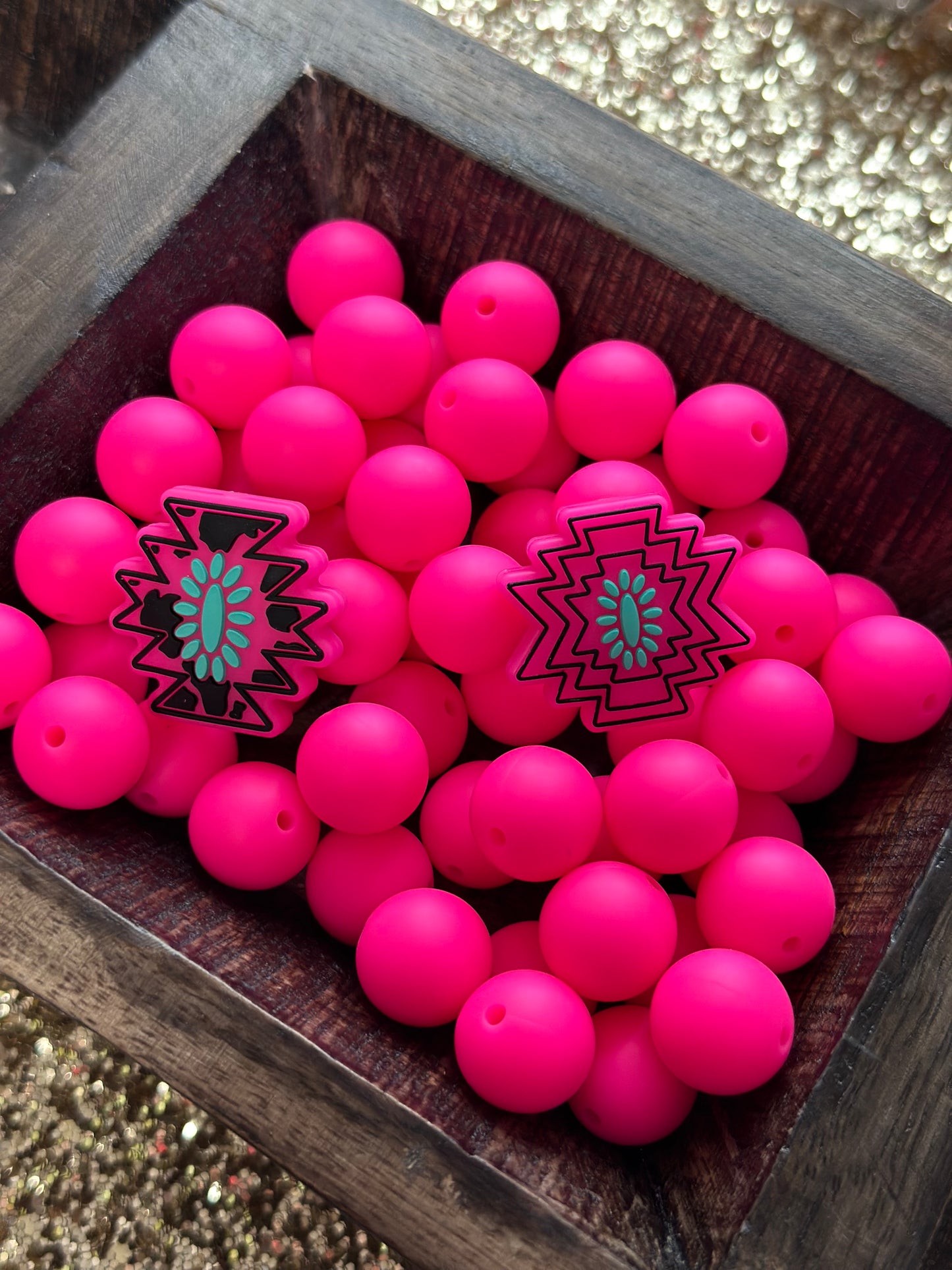 15mm Hot Pink