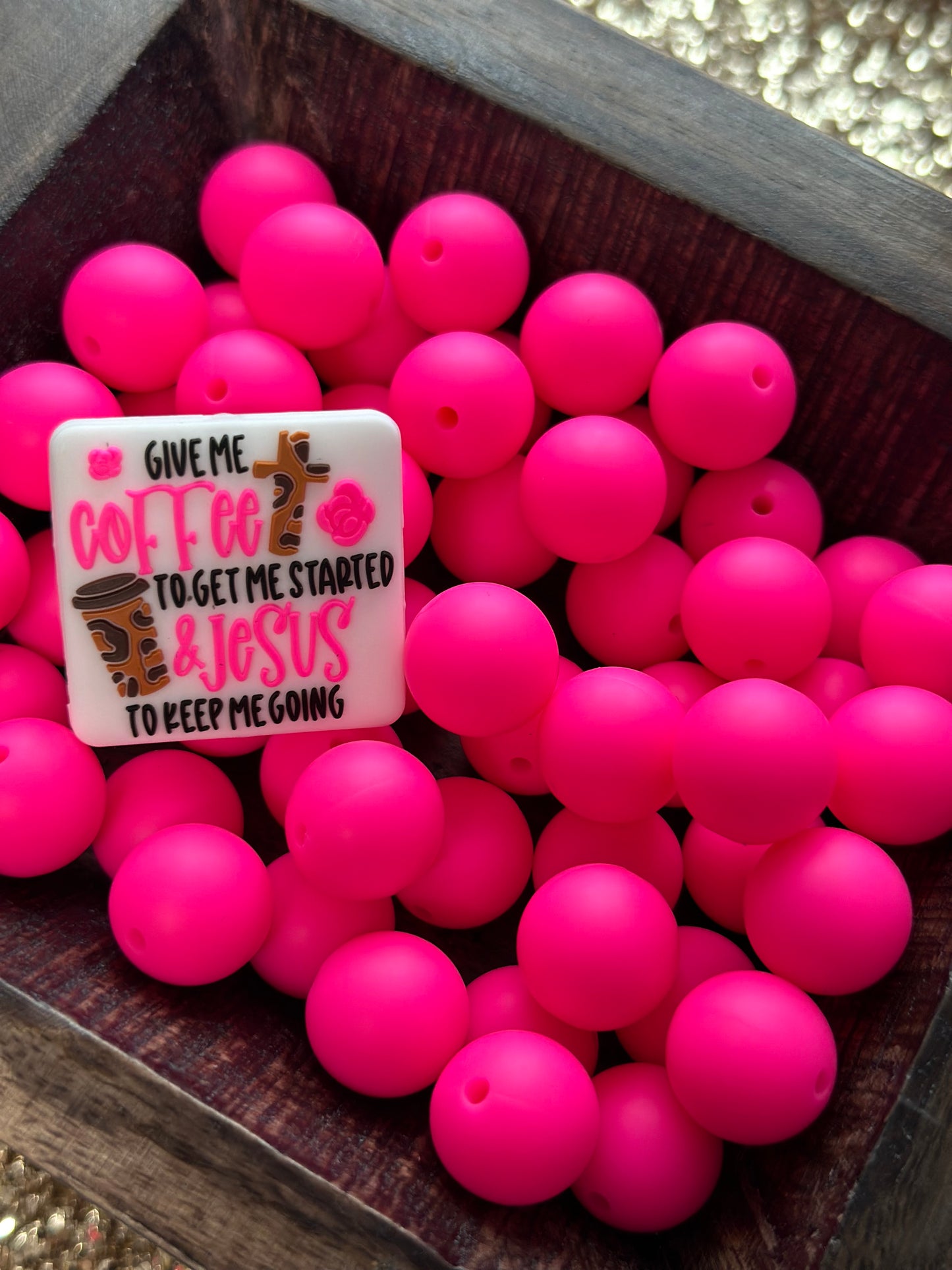 15mm Hot Pink