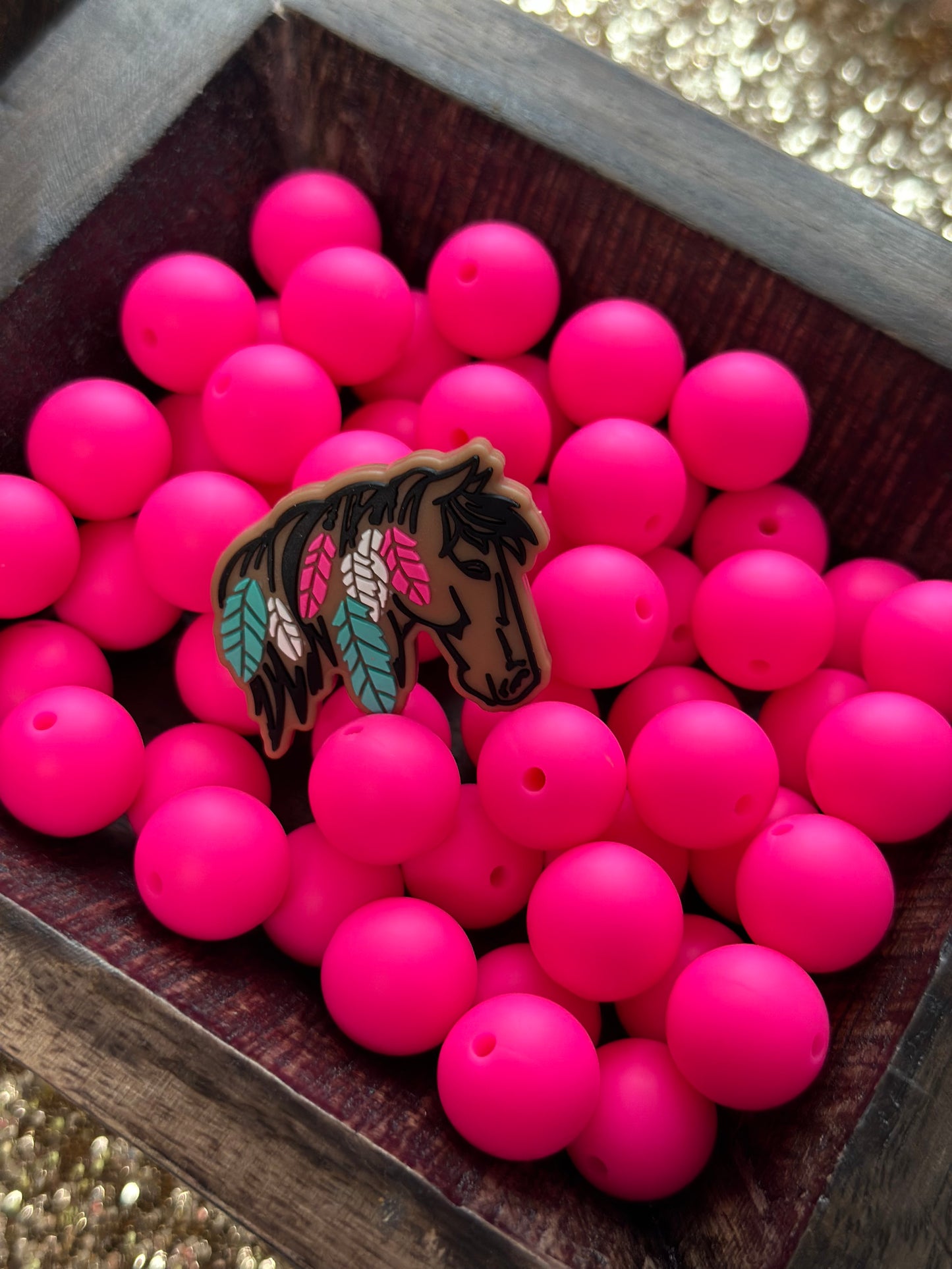 15mm Hot Pink