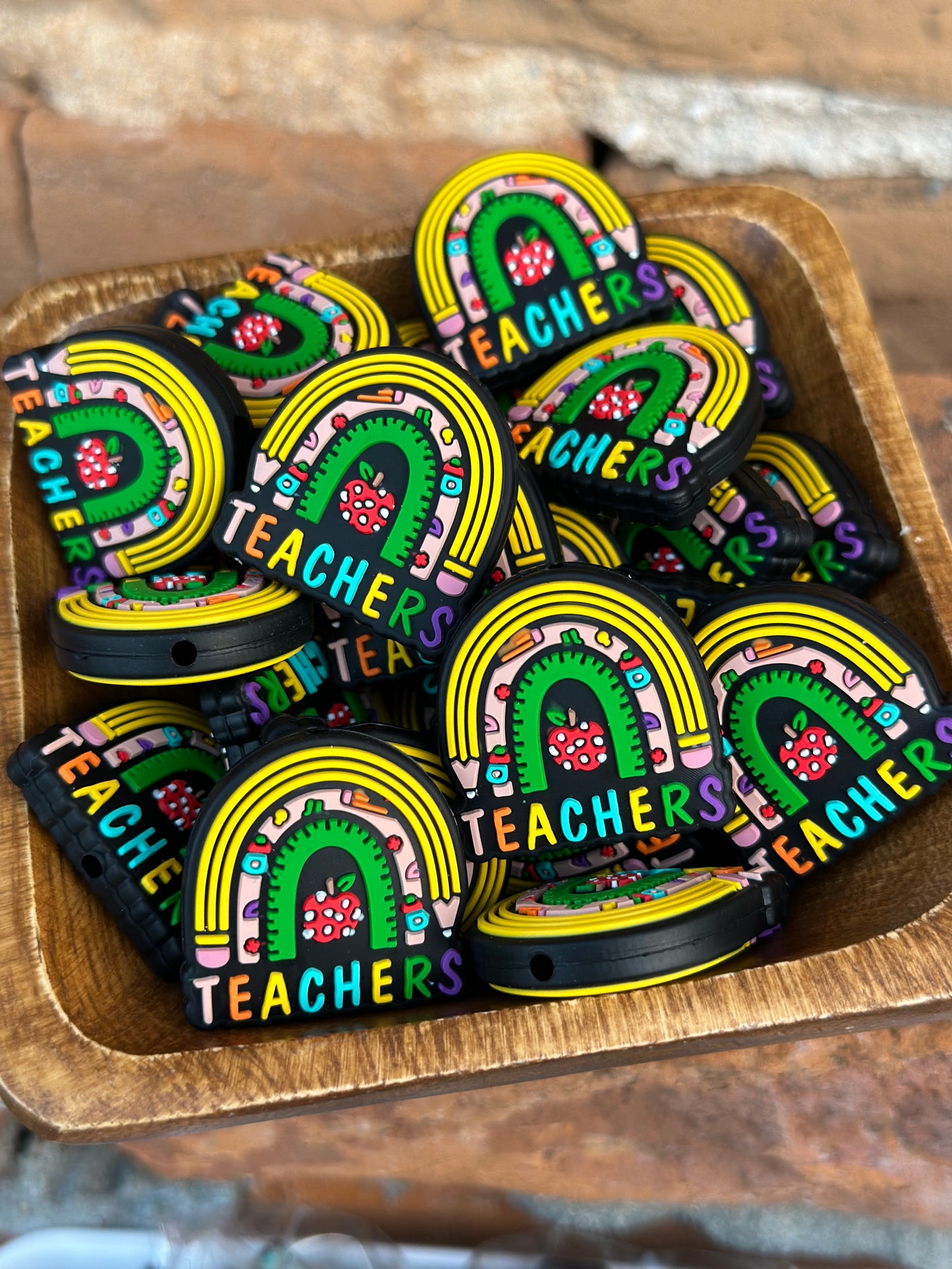 Pencil Rainbow Teacher