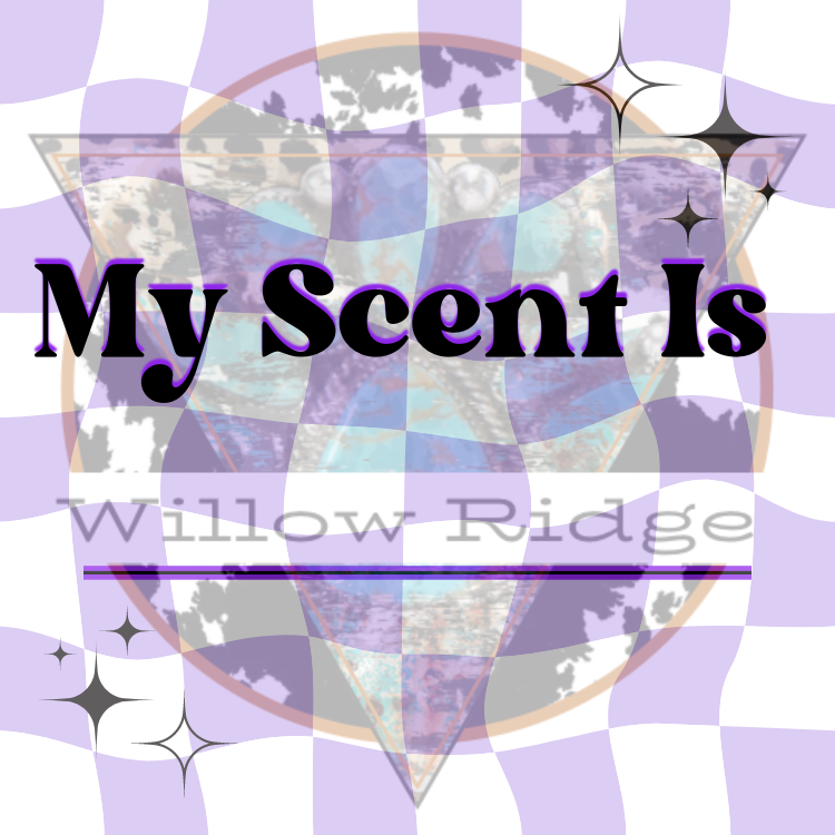 Freshie Scent Card Purple Checkered PREORDER