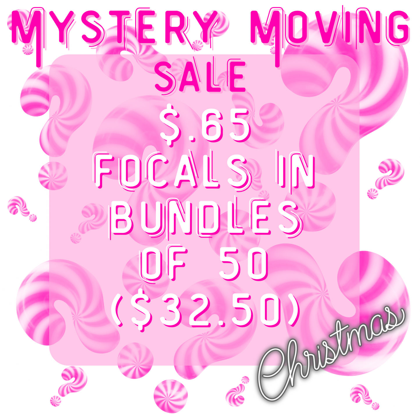 Moving Sale 50 Pack