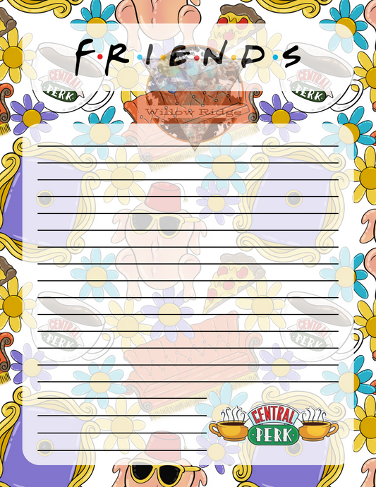 Friends notepad