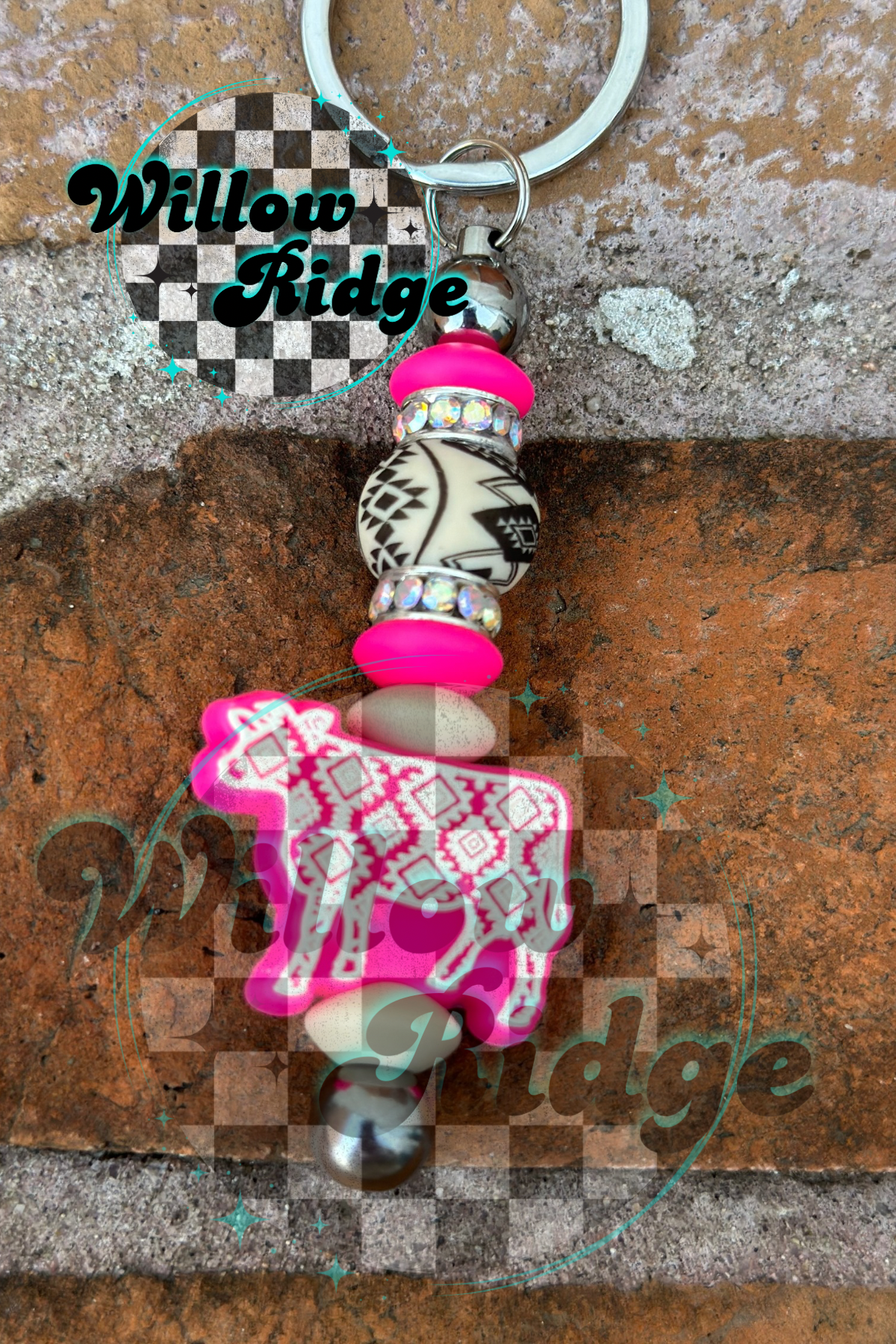 Aztec Bessie Hot Pink
