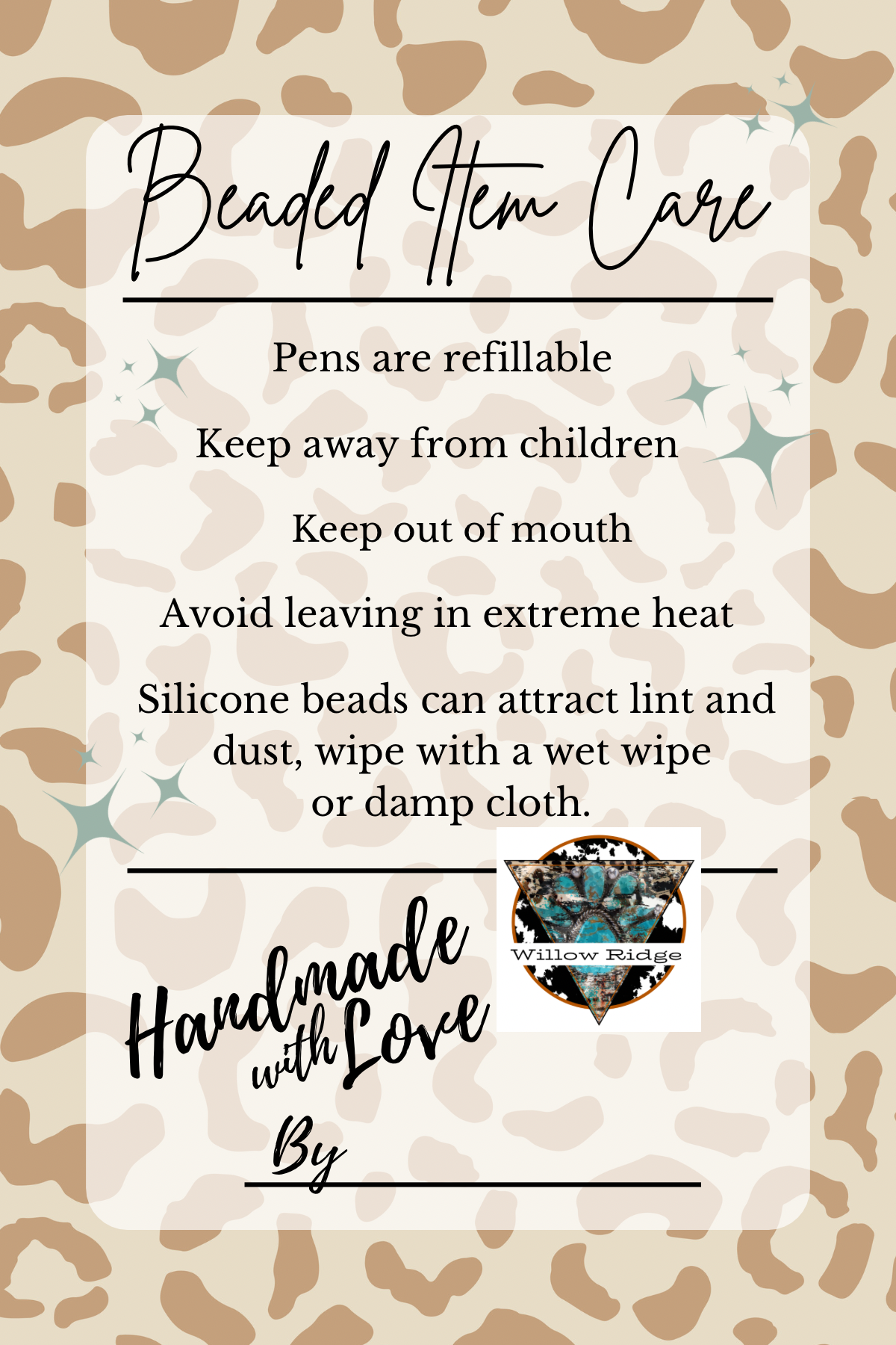 Boho Leopard