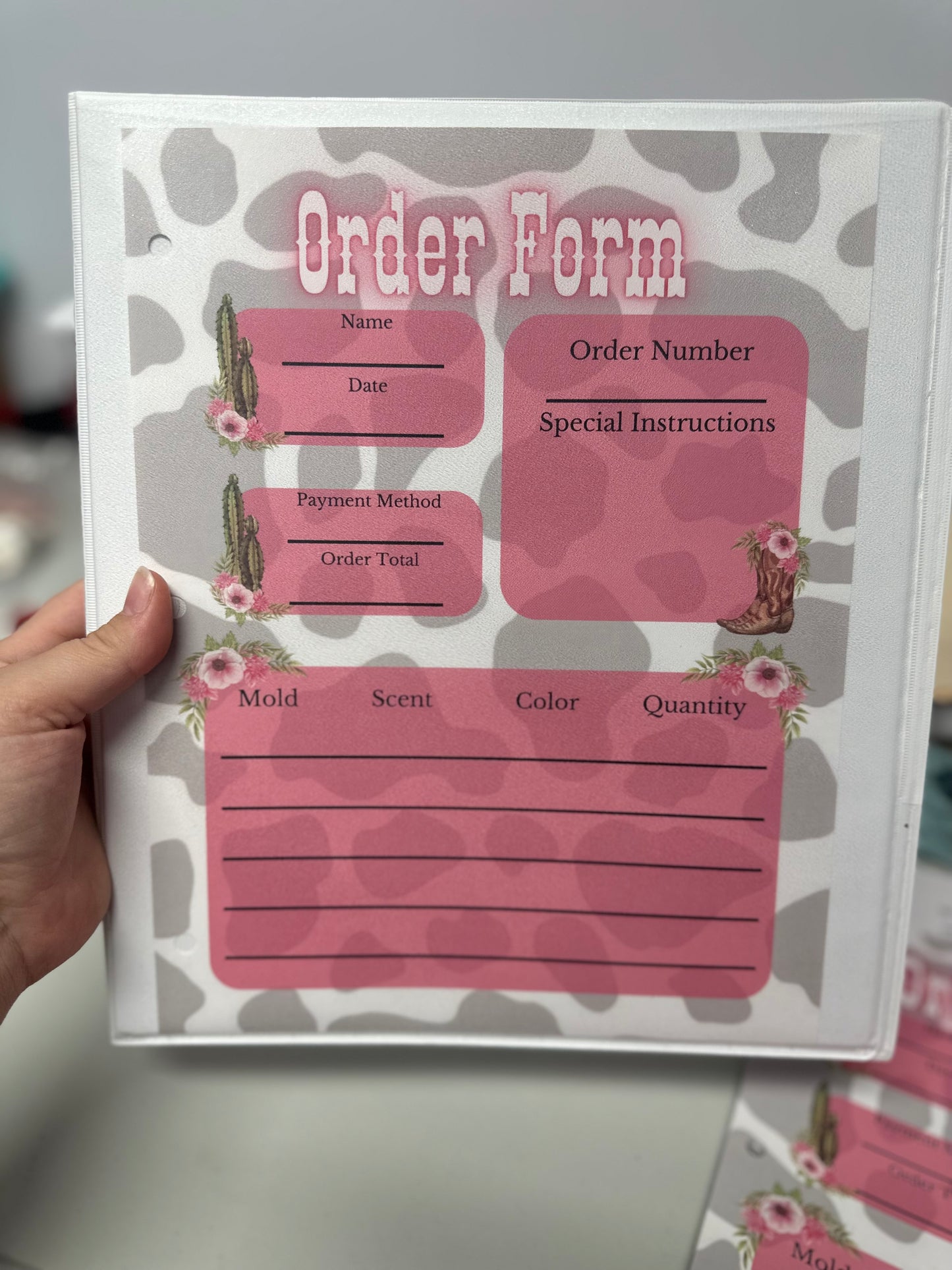 Custom Order Book