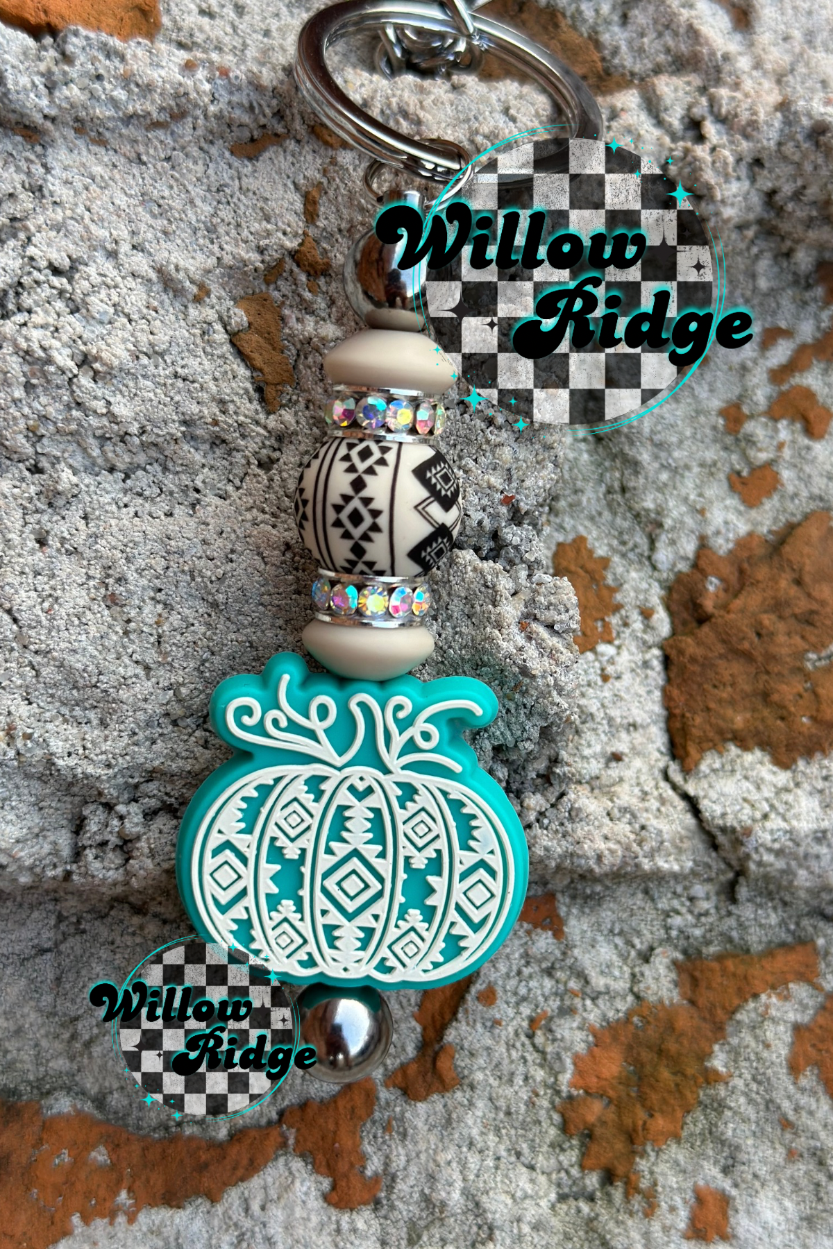 Turquoise Aztec Pumpkins